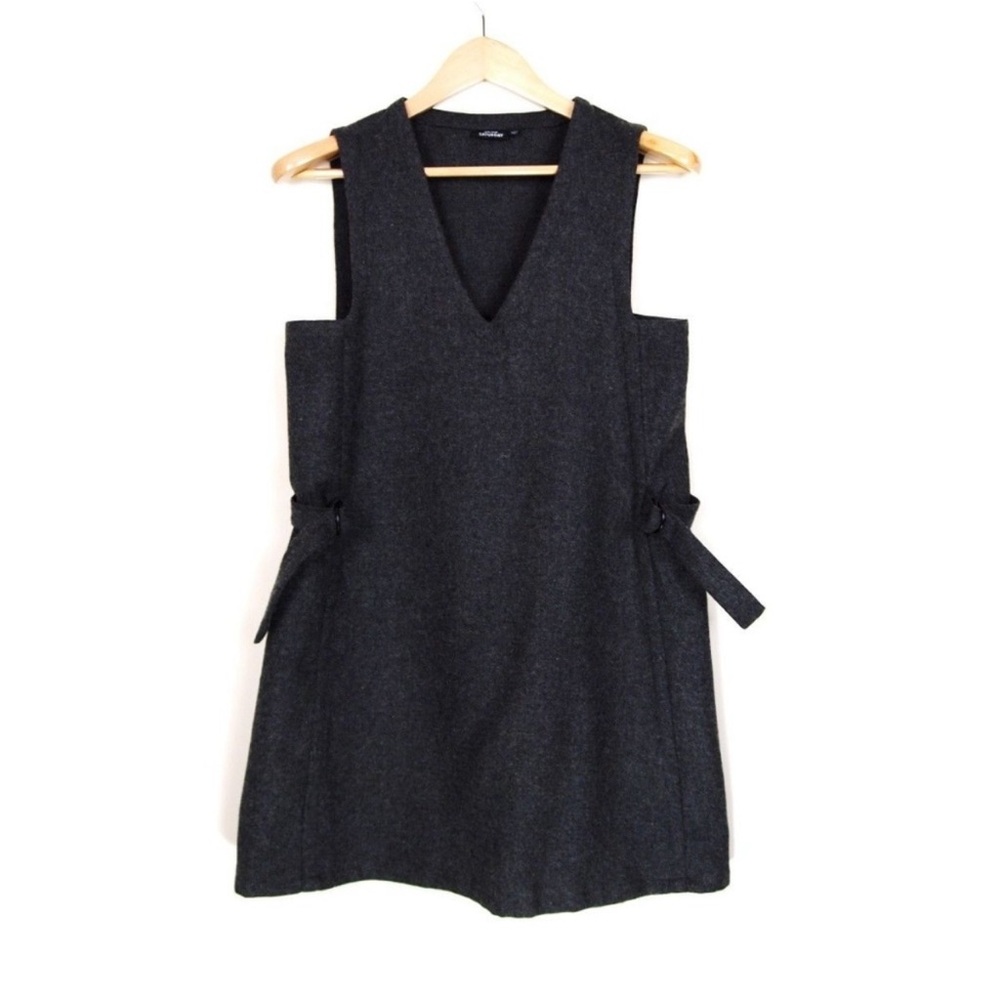 Kate Spade Saturday Side Cinch Dress Charcoal Gray